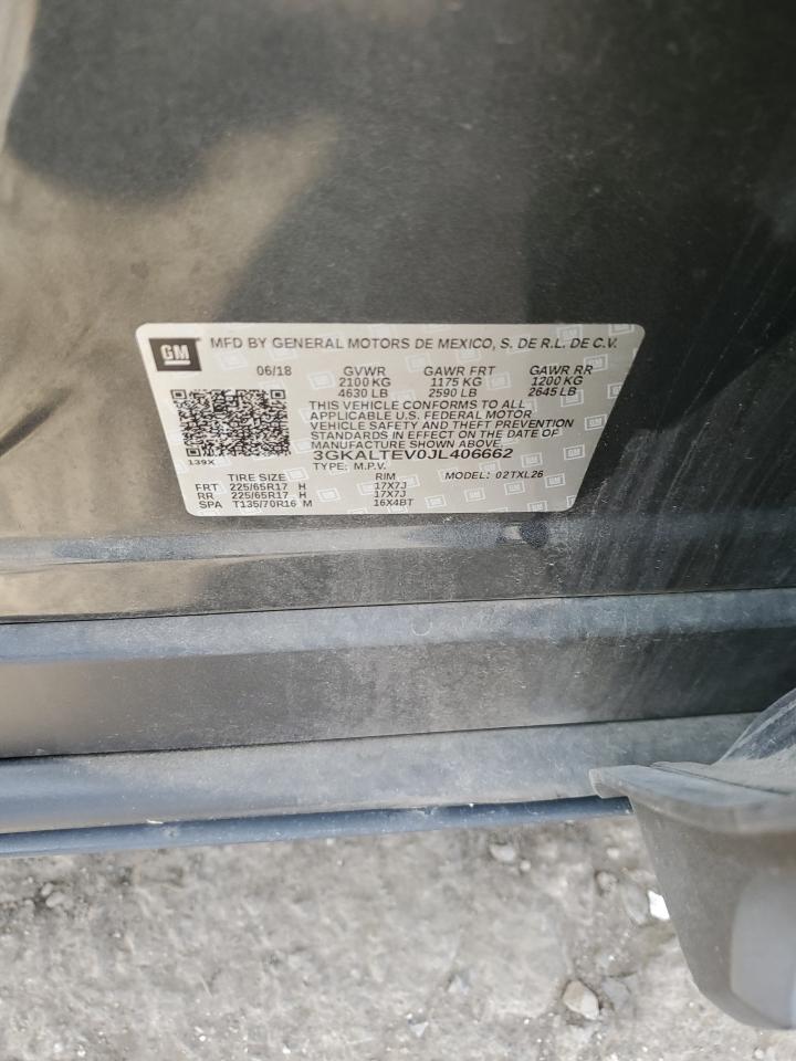 2018 GMC Terrain Sle VIN: 3GKALTEV0JL406662 Lot: 90650765