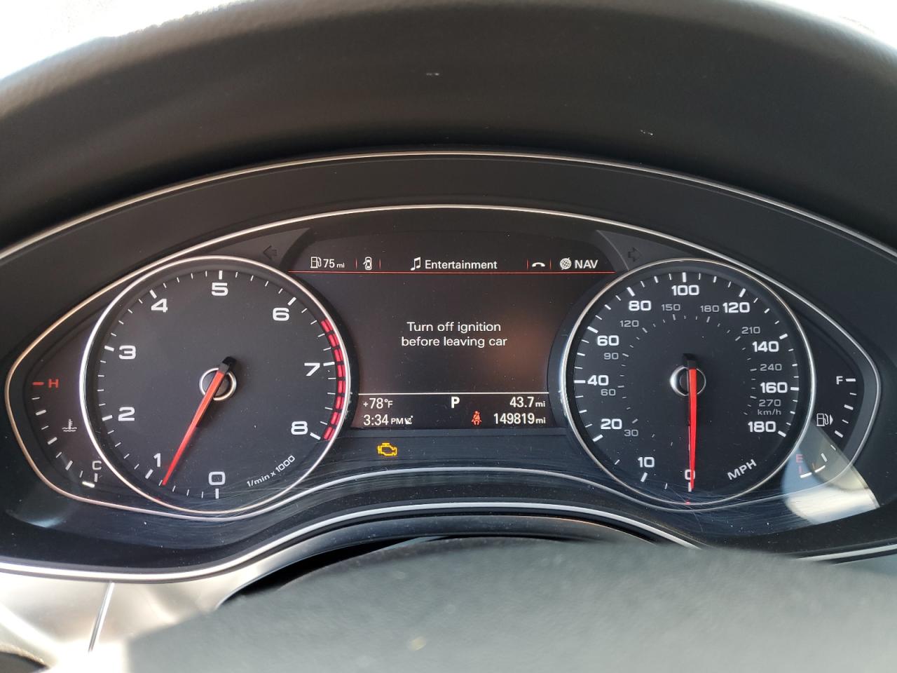 2013 Audi A6 Prestige VIN: WAUHGAFCXDN102613 Lot: 85745025