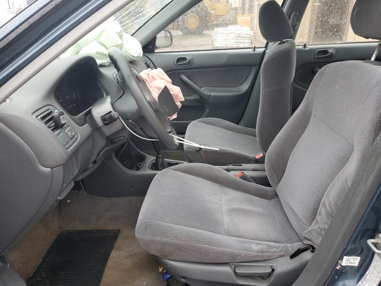 1998 Honda Civic Dx VIN: 2HGEJ6525WH565219 Lot: 90524415