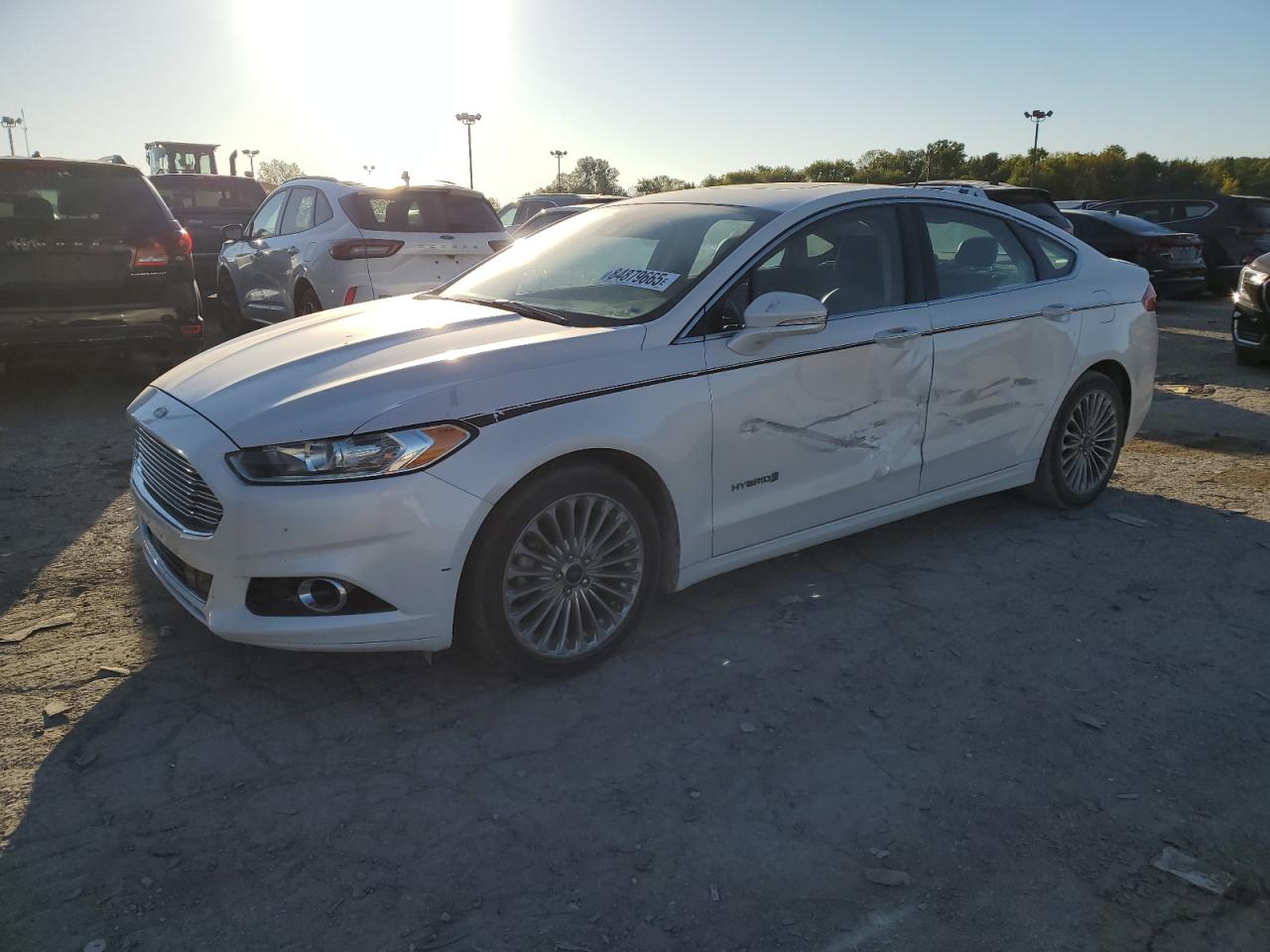 2013 Ford Fusion Titanium Hev VIN: 3FA6P0RUXDR290397 Lot: 84879665