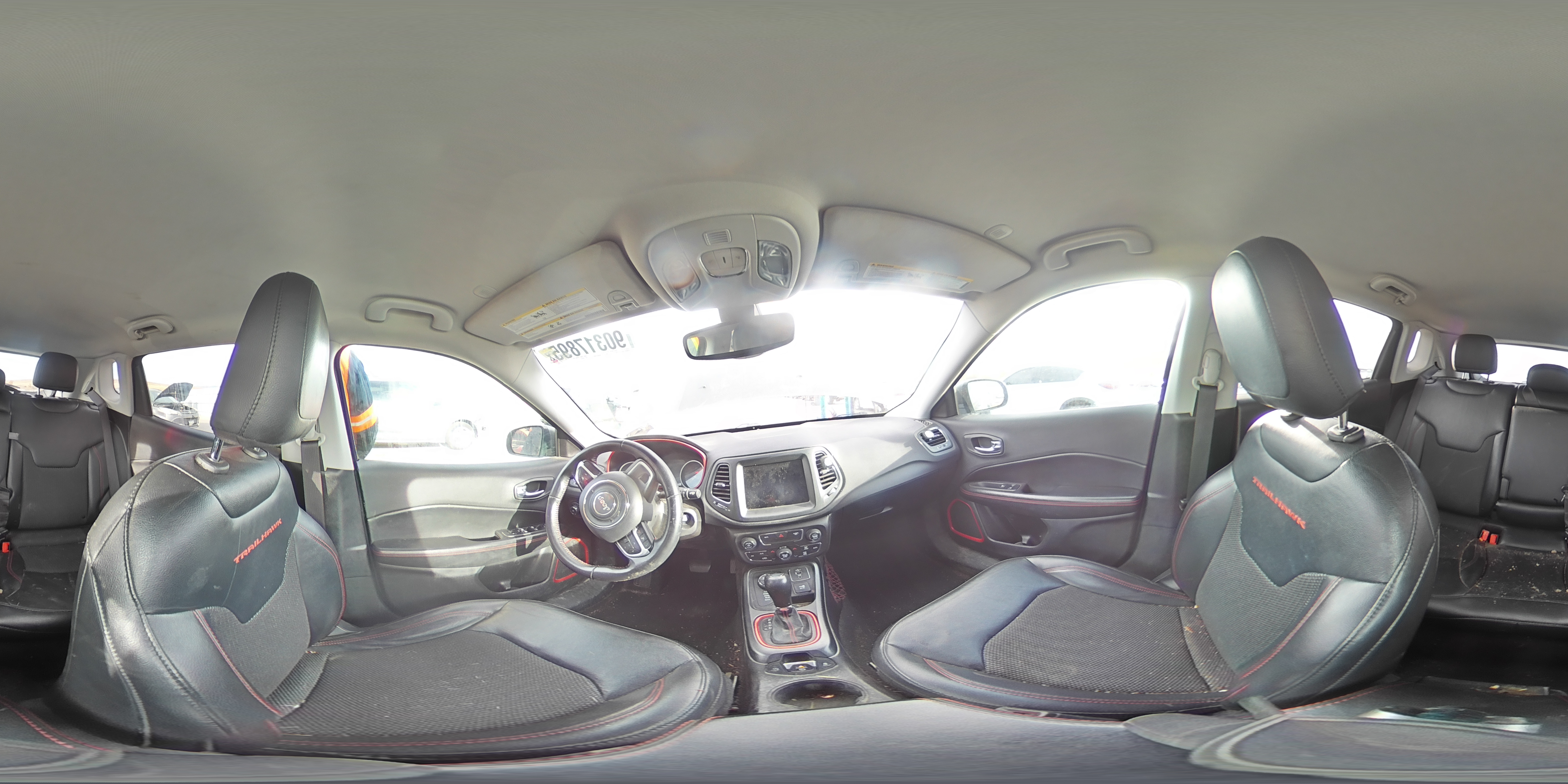 2020 Jeep Compass Trailhawk VIN: 3C4NJDDB4LT195453 Lot: 90317895