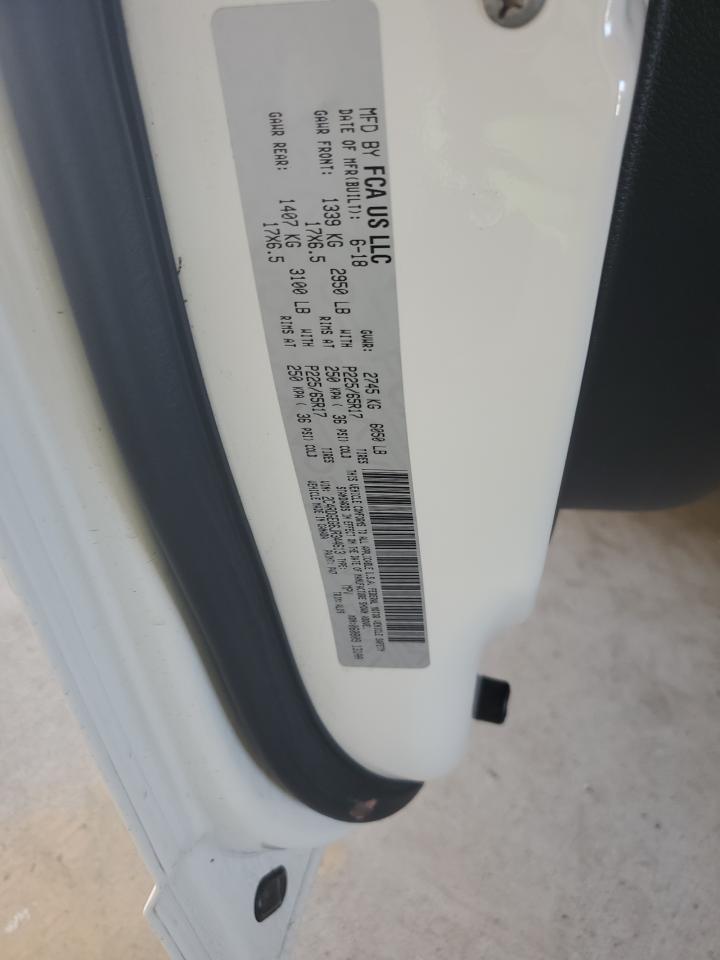 2018 Dodge Grand Caravan Gt VIN: 2C4RDGEG6JR344613 Lot: 84425745