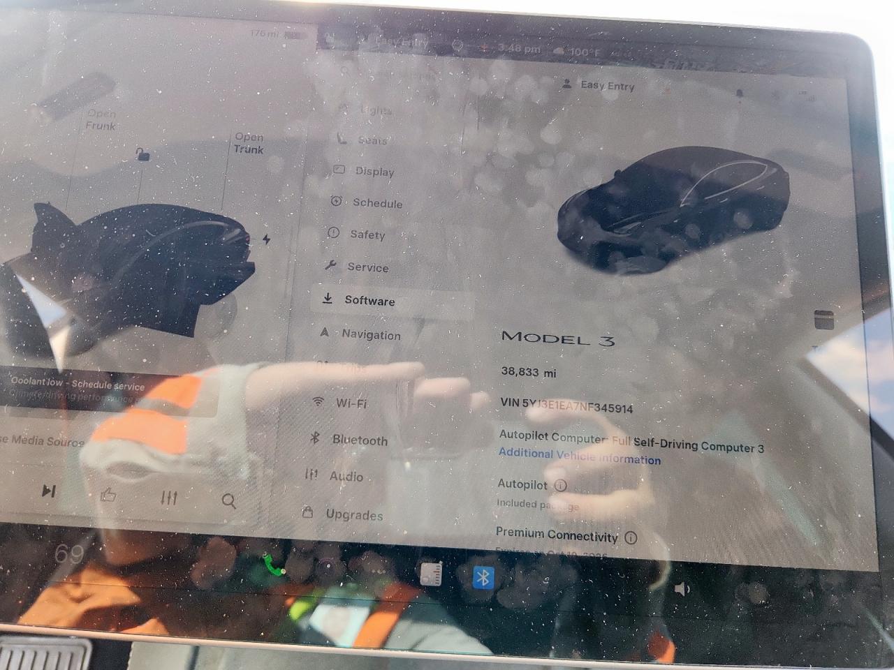 2022 Tesla Model 3 VIN: 5YJ3E1EA7NF345914 Lot: 84988945