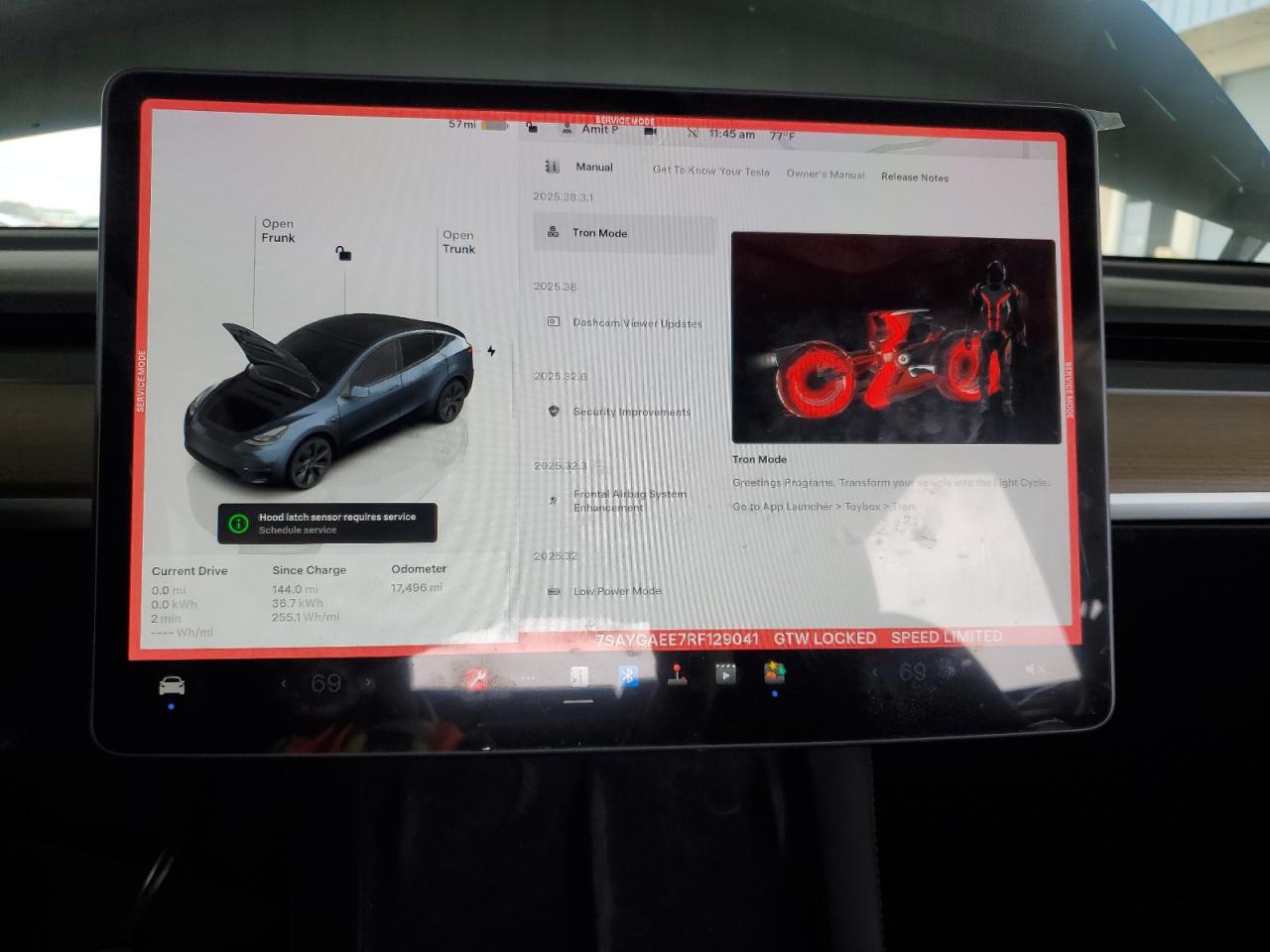 2024 Tesla Model Y VIN: 7SAYGAEE7RF129041 Lot: 82703015