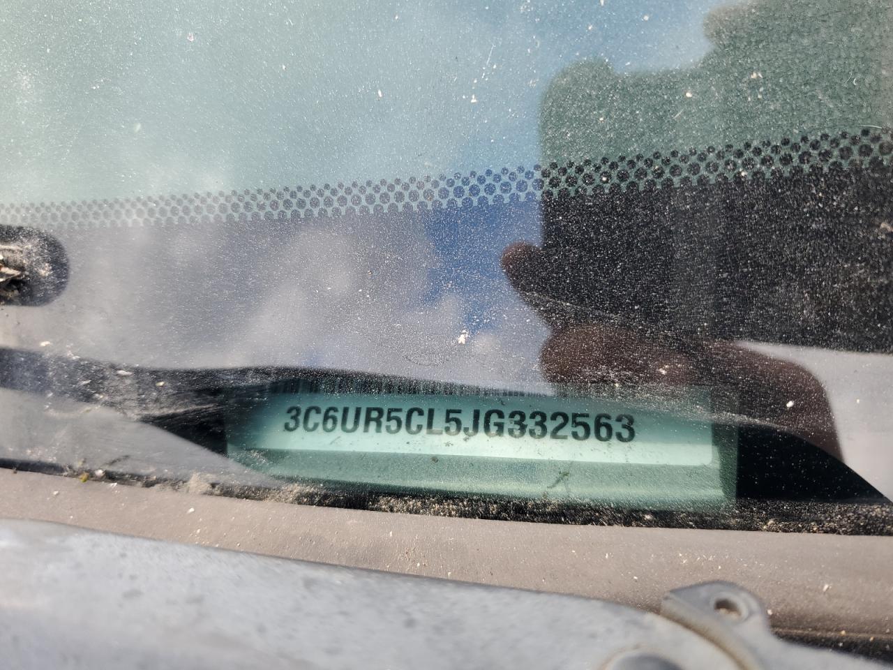 2018 Ram 2500 St VIN: 3C6UR5CL5JG332563 Lot: 85268135