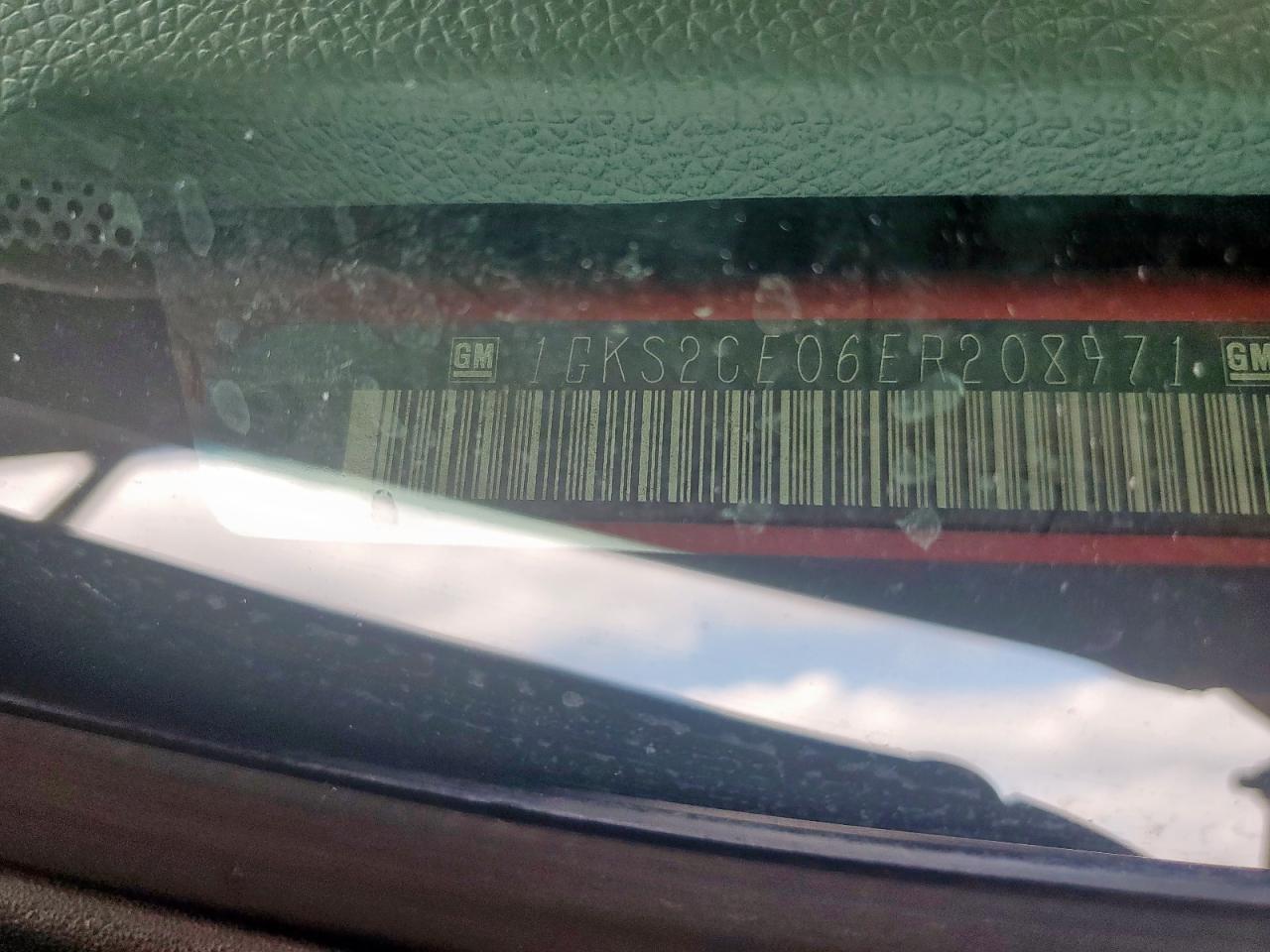 2014 GMC Yukon Slt VIN: 1GKS2CE06ER208971 Lot: 86804975