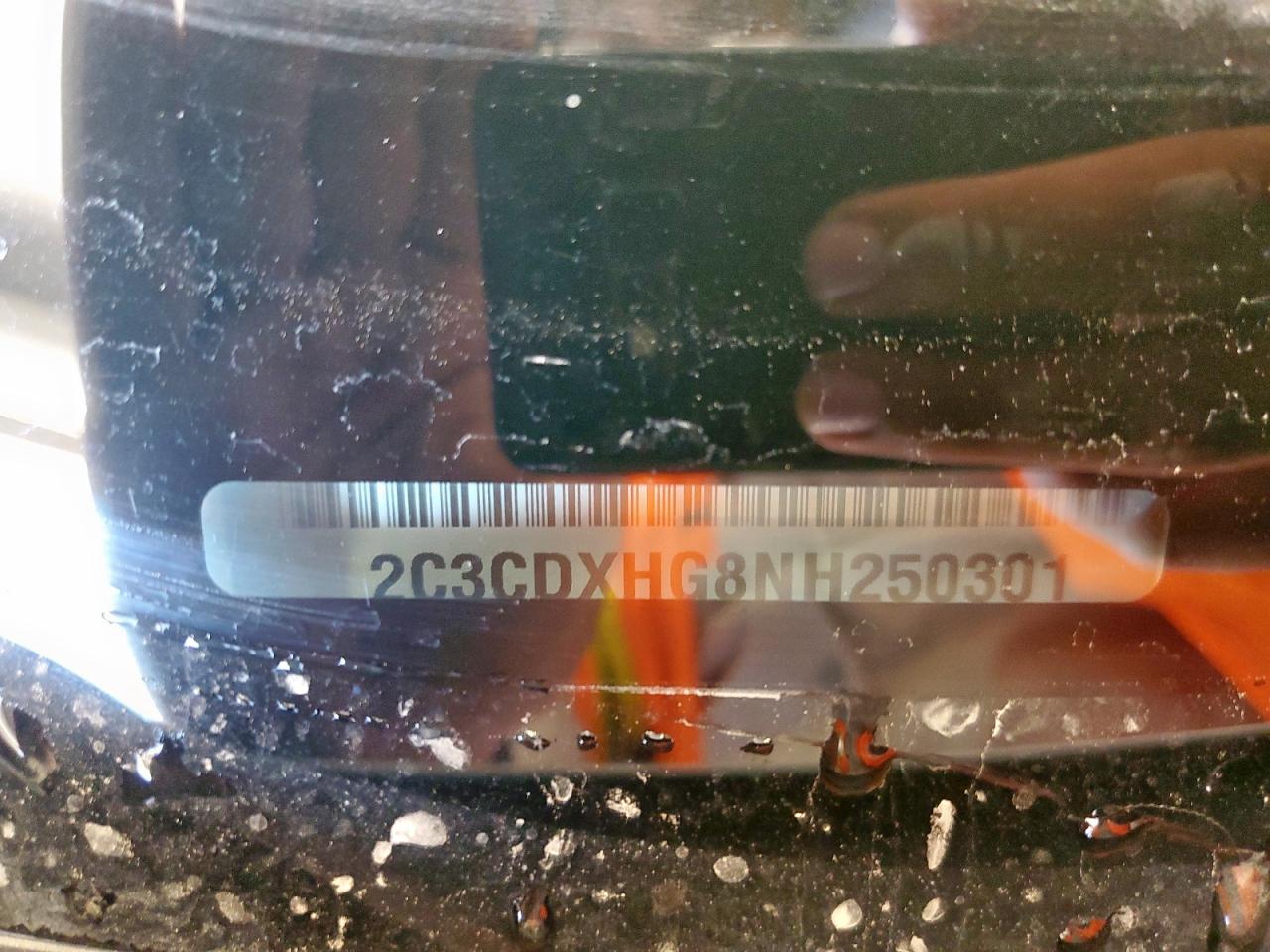 2022 Dodge Charger Gt VIN: 2C3CDXHG8NH250301 Lot: 85200765