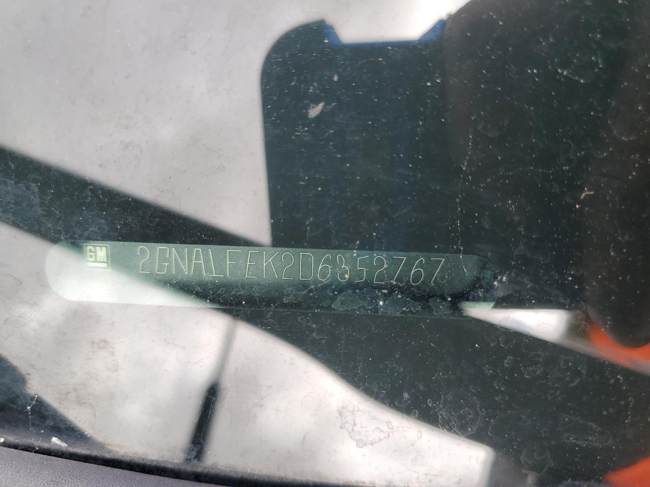 2013 Chevrolet Equinox Ltz VIN: 2GNALFEK2D6352767 Lot: 85697525