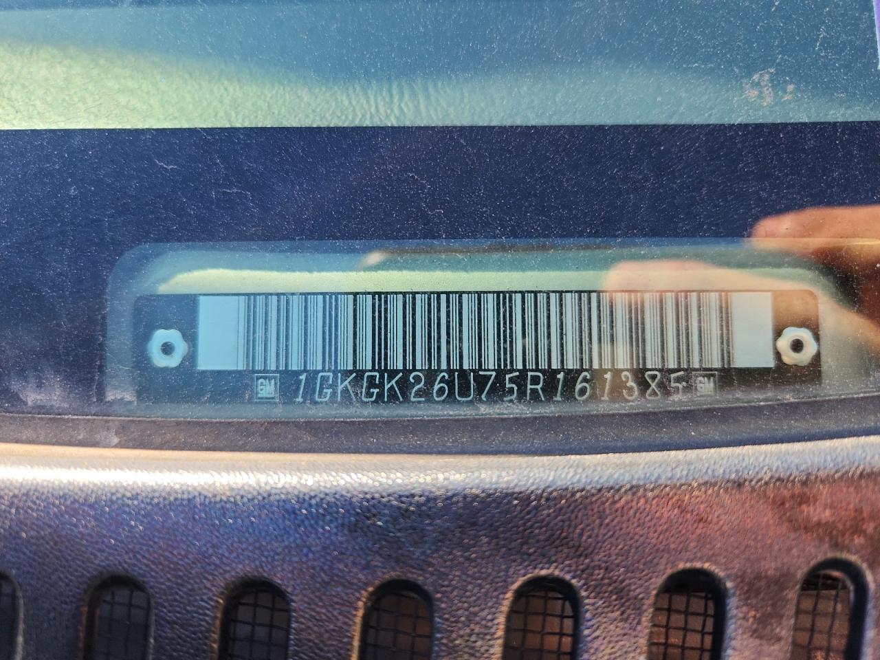 2005 GMC Yukon Xl K2500 VIN: 1GKGK26U75R161385 Lot: 85731565