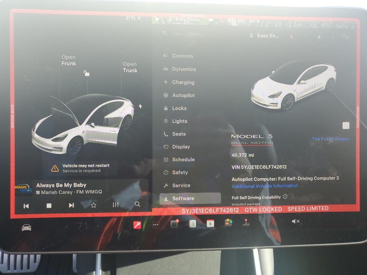 2020 Tesla Model 3 VIN: 5YJ3E1EC6LF742612 Lot: 84542145
