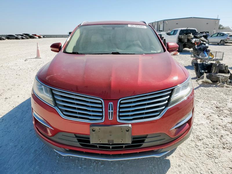  LINCOLN MKZ 2016 Красный
