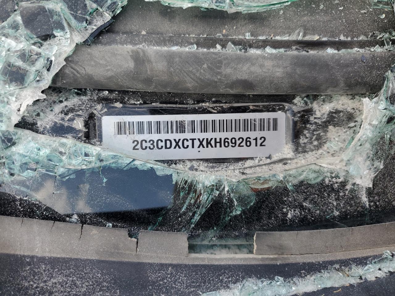 2019 Dodge Charger R/T VIN: 2C3CDXCTXKH692612 Lot: 89498155