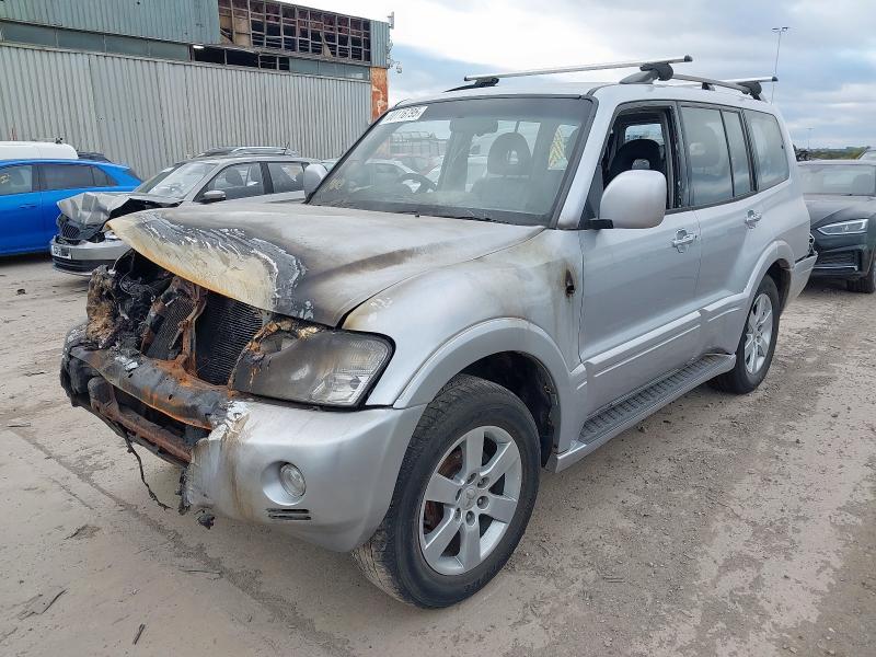 2004 MITSUBISHI SHOGUN WARRIOR DI-D AUTO  for sale at Copart PETERLEE