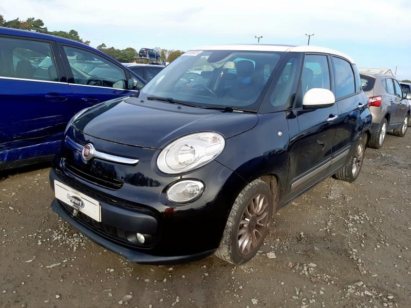 2014 FIAT 500L 1.6 MULTIJET 105 LOUNGE 5DR for sale at Copart WOLVERHAMPTON