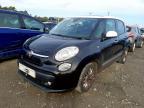 2014 FIAT 500L 1.6 MULTIJET 105 LOUNGE 5DR for sale at Copart WOLVERHAMPTON