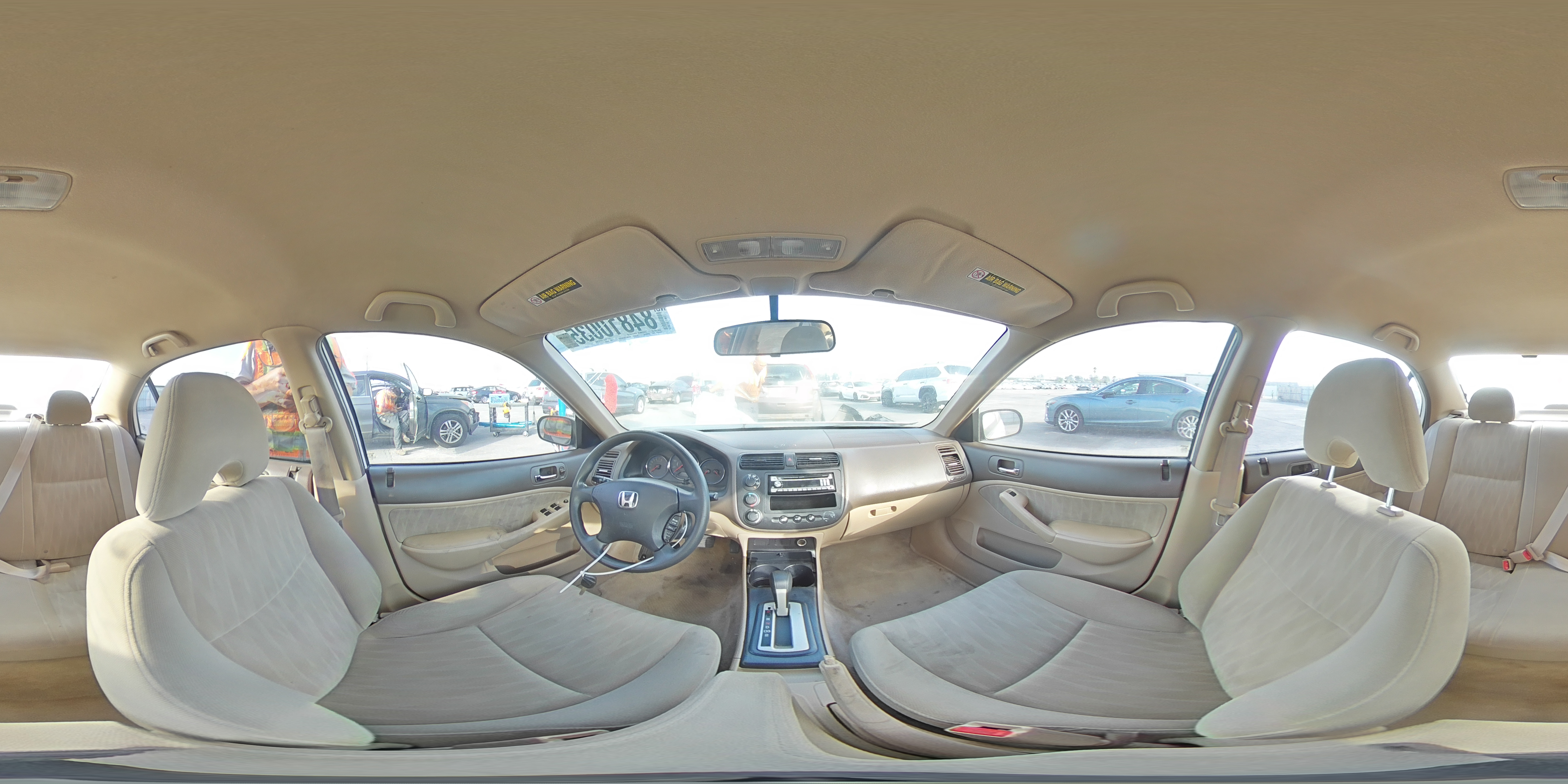 2005 Honda Civic Lx VIN: 2HGES16555H593397 Lot: 84810035