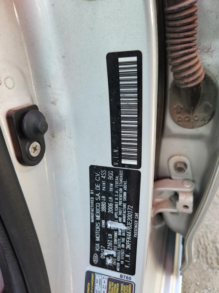 2018 Kia Forte Lx VIN: 3KPFK4A78JE200172 Lot: 85151955