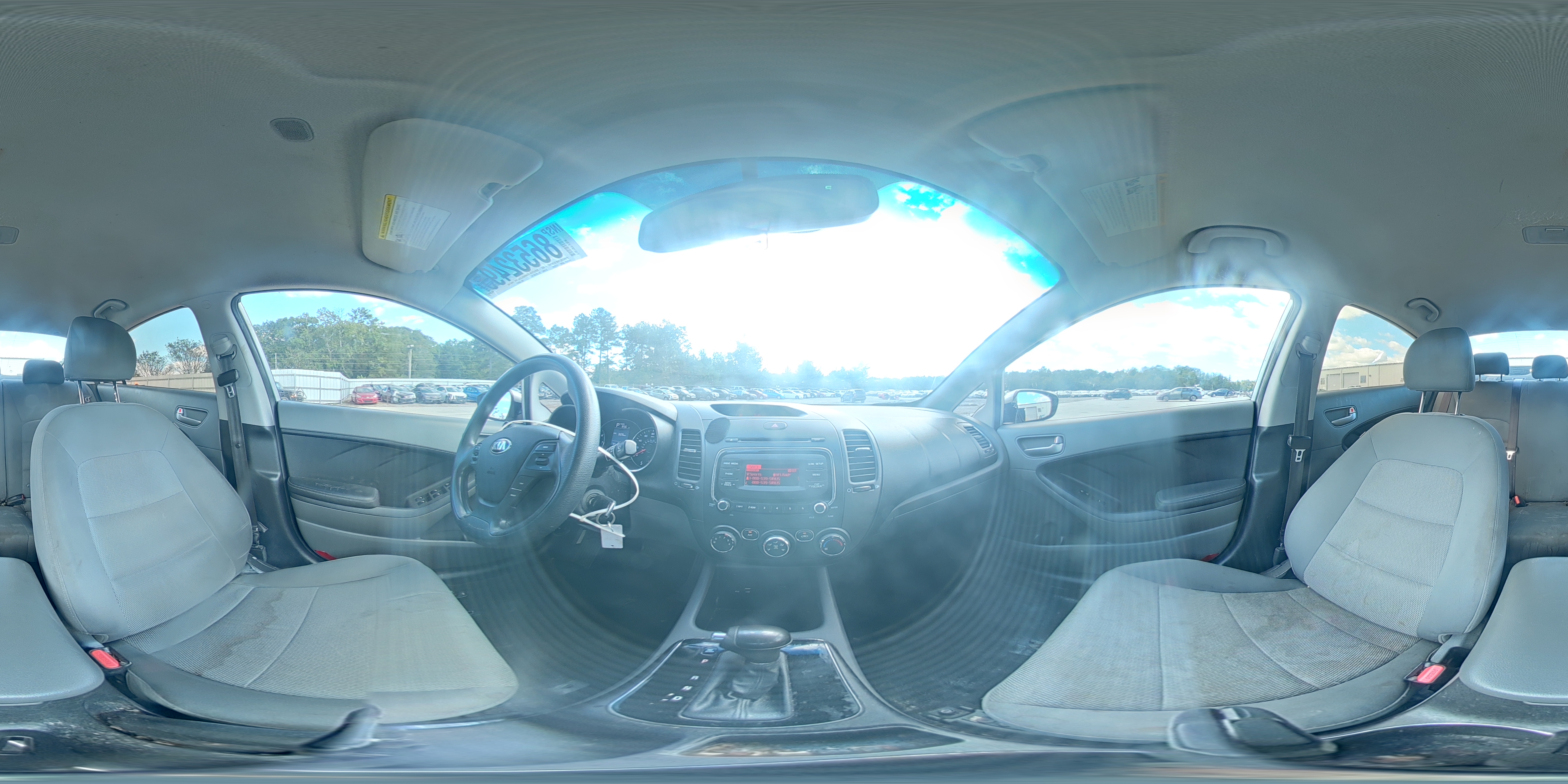 2017 Kia Forte Lx VIN: 3KPFK4A73HE093977 Lot: 86532495