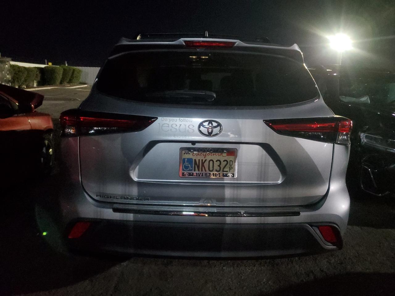 2022 Toyota Highlander L VIN: 5TDCZRAH9NS552645 Lot: 85785715