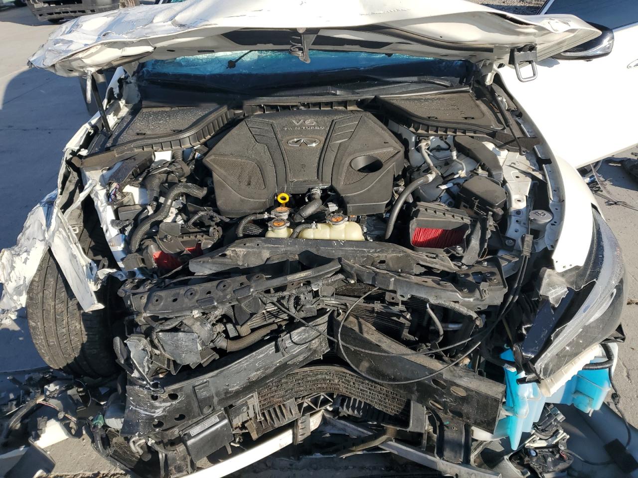 2019 Infiniti Q50 Red Sport 400 VIN: JN1FV7AP3KM760311 Lot: 85918435