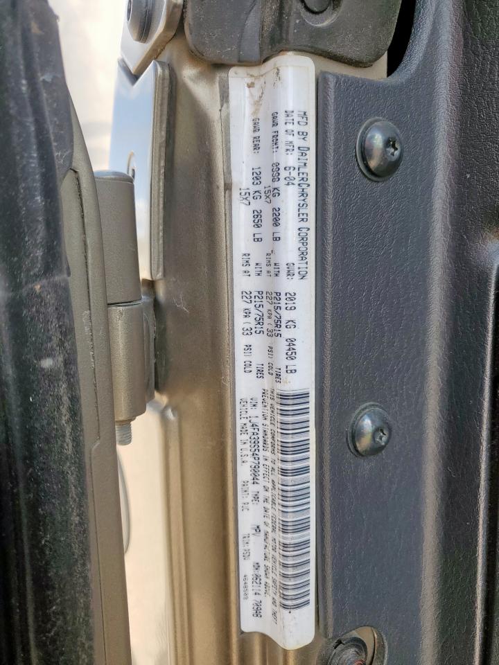 2004 Jeep Wrangler X VIN: 1J4FA39S54P790044 Lot: 85172995