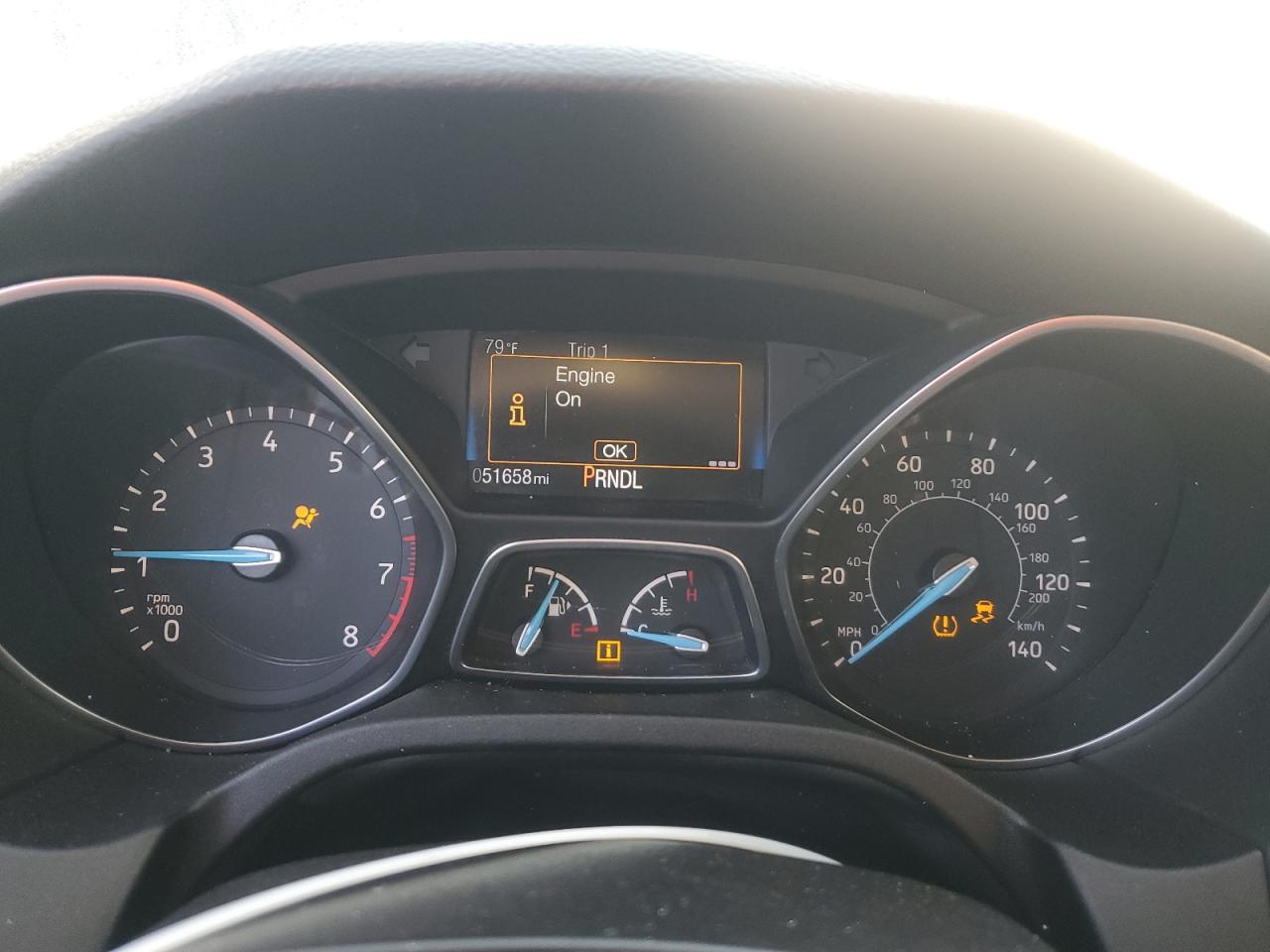 2017 Ford Focus Se VIN: 1FADP3F28HL336177 Lot: 84820835