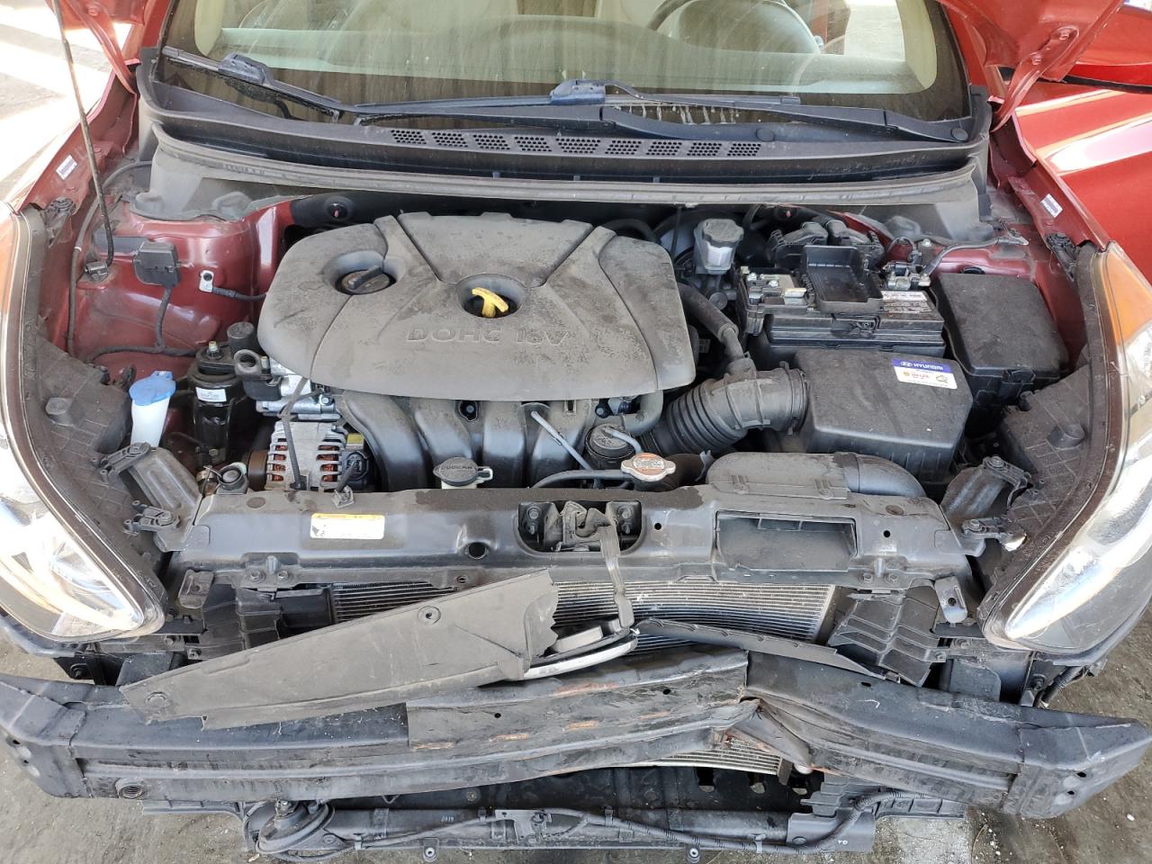 2014 Hyundai Elantra Se VIN: KMHDH4AE6EU101112 Lot: 85010415