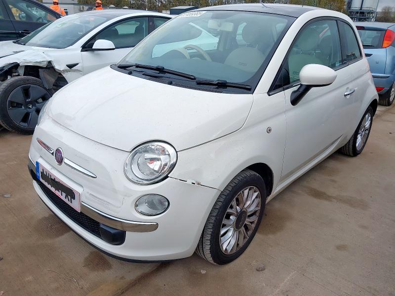 2014 FIAT 500 1.2 LOUNGE 3DR [START STOP] for sale at Copart SANDY