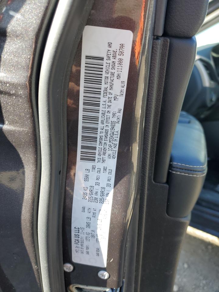 2016 Jeep Cherokee Limited VIN: 1C4PJMDSXGW194655 Lot: 84446185