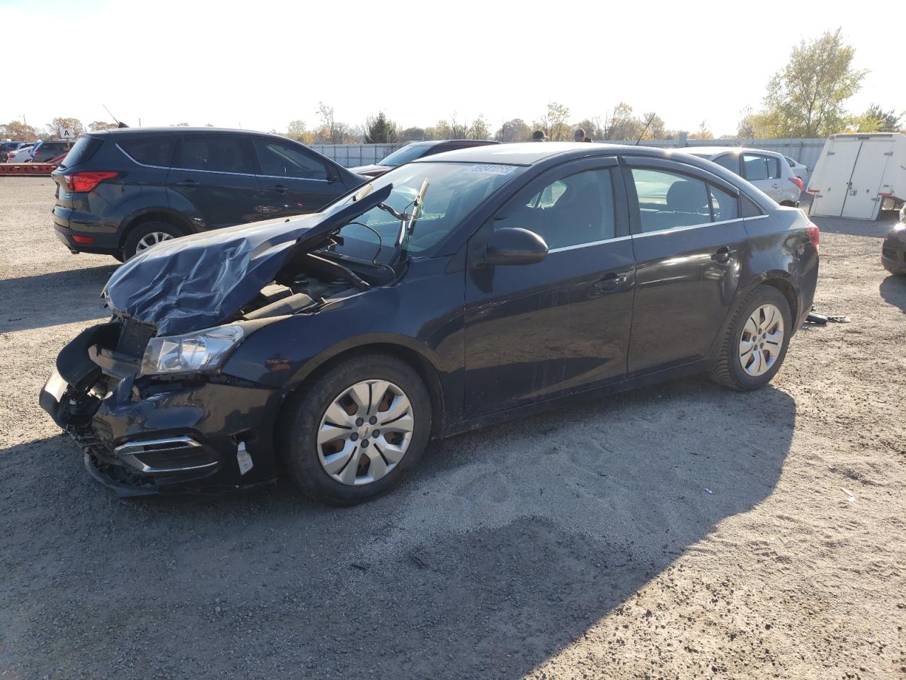 2015 CHEVROLET CRUZE BLUE VIN: 1G1PC5SB2F7245652