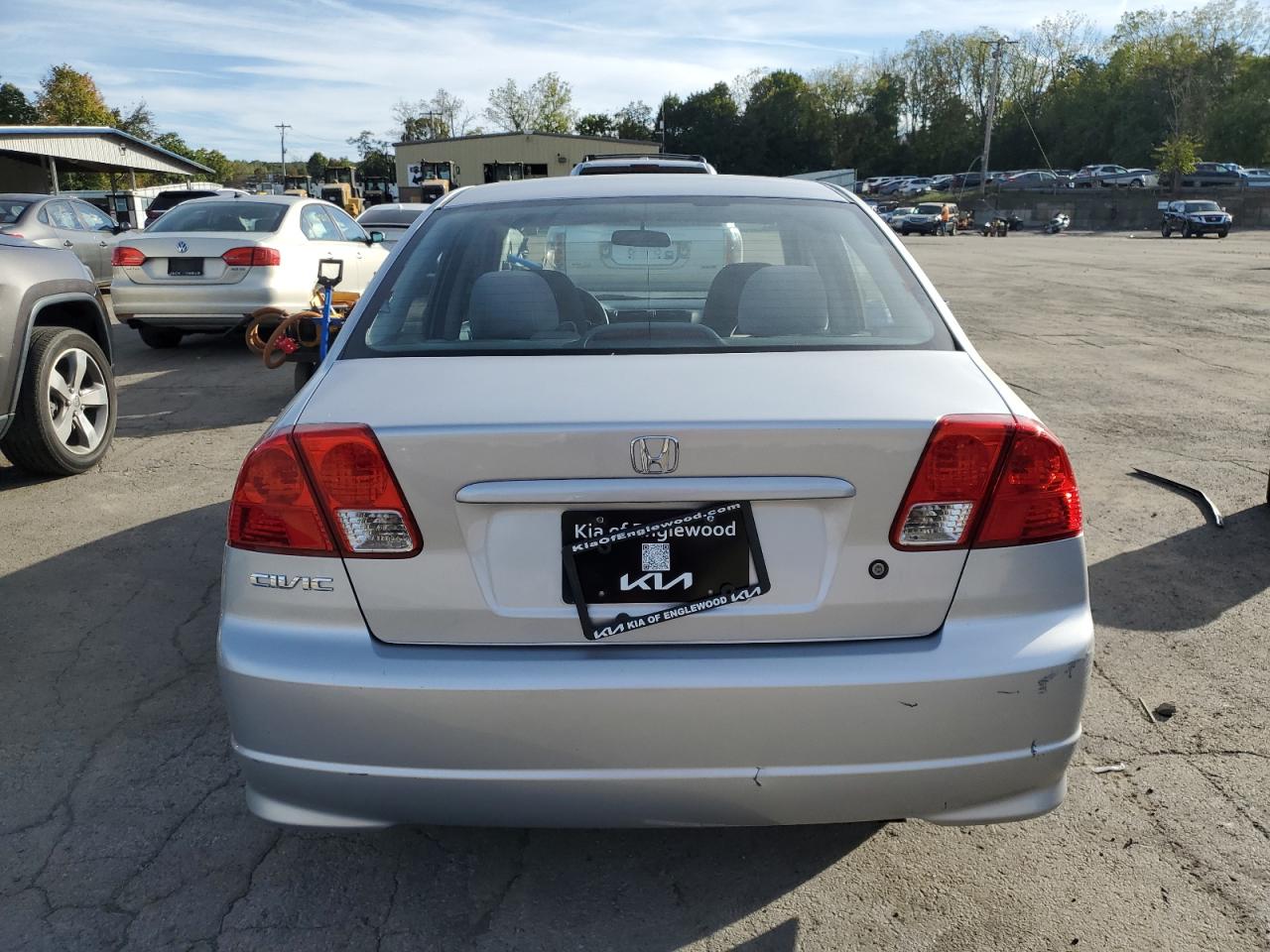 2004 Honda Civic Dx Vp VIN: 2HGES16304H543956 Lot: 84870055