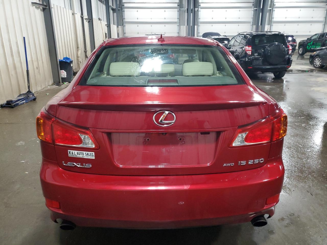 2010 Lexus Is 250 VIN: JTHCF5C27A2033796 Lot: 90036875