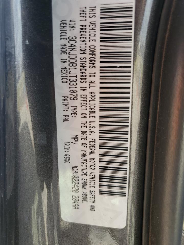 2018 Jeep Compass Trailhawk VIN: 3C4NJDDB1JT331079 Lot: 81856025