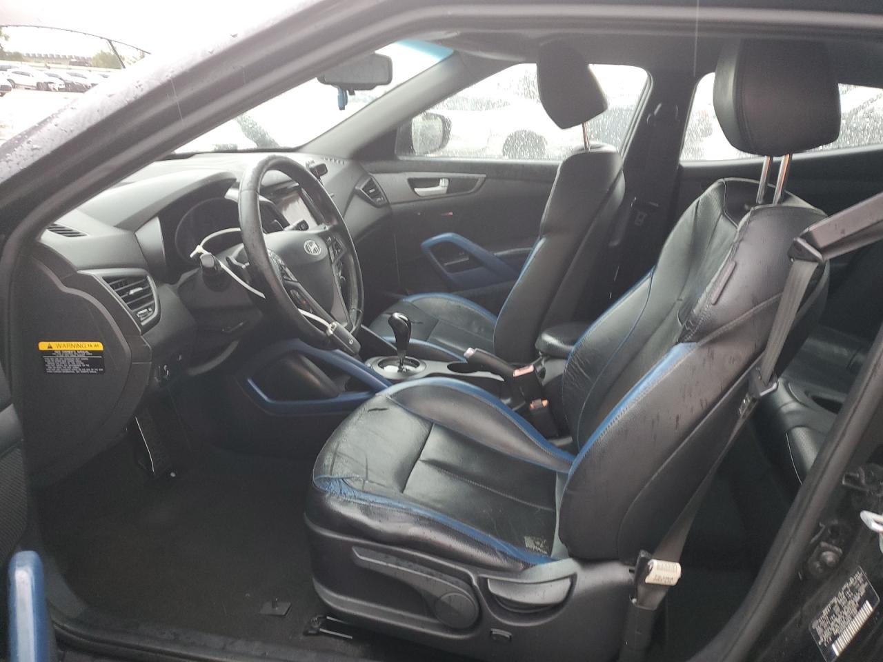 2013 Hyundai Veloster Turbo VIN: KMHTC6AE1DU166605 Lot: 82369255