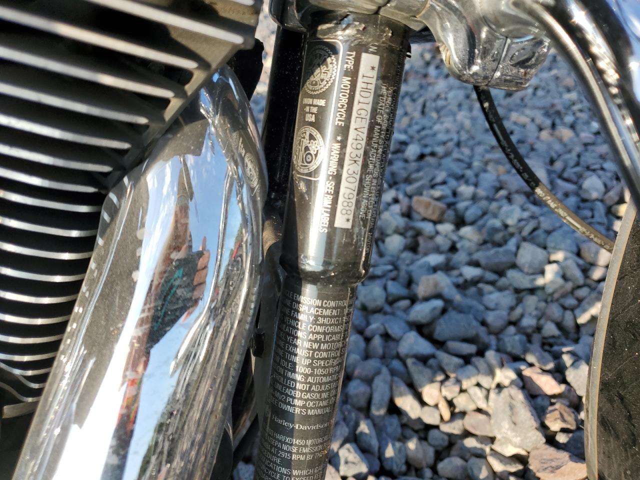 2003 Harley-Davidson Fxdwg Anniversary VIN: 1HD1GEV493K307988 Lot: 85096965