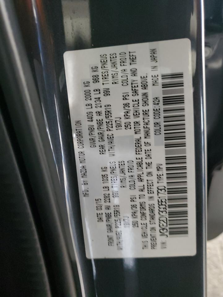 2016 Mazda Cx-5 Gt VIN: JM3KE2DY3G0651730 Lot: 90664355