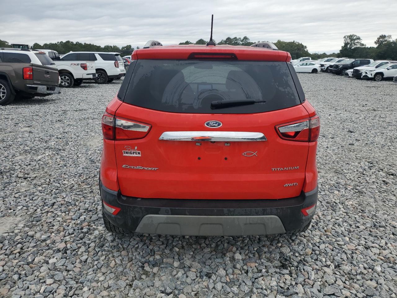2020 Ford Ecosport Titanium VIN: MAJ6S3KL1LC334818 Lot: 85915555
