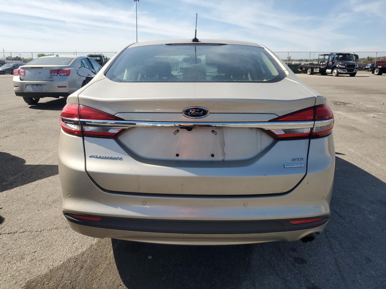2017 Ford Fusion Se VIN: 3FA6P0HD7HR245604 Lot: 81927775