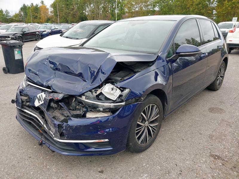 2018 VOLKSWAGEN GOLF 1.0 TSI 110 SE 5DR DSG for sale at Copart GLOUCESTER