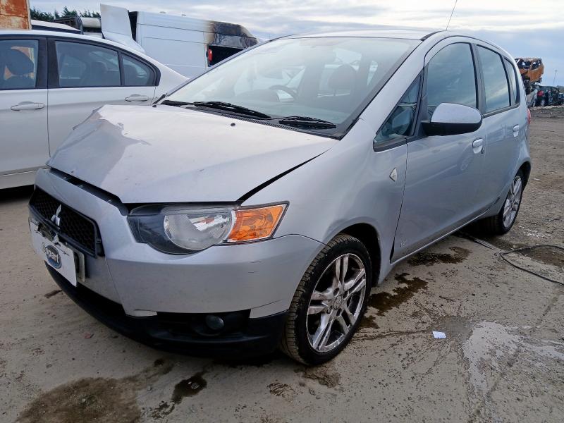 2012 MITSUBISHI COLT 1.3 CZ2 5DR AUTO for sale at Copart PETERLEE