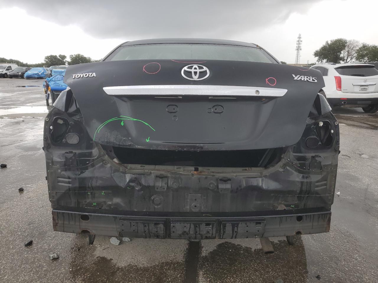 2007 Toyota Yaris VIN: JTDBT923071179267 Lot: 86287175