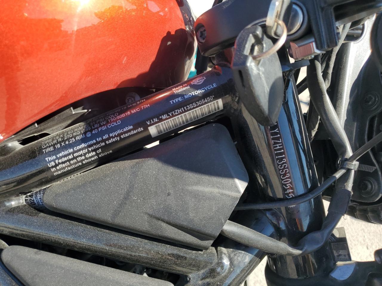 2025 Harley-Davidson Rh975 VIN: MLY1ZH113SS305450 Lot: 82305615