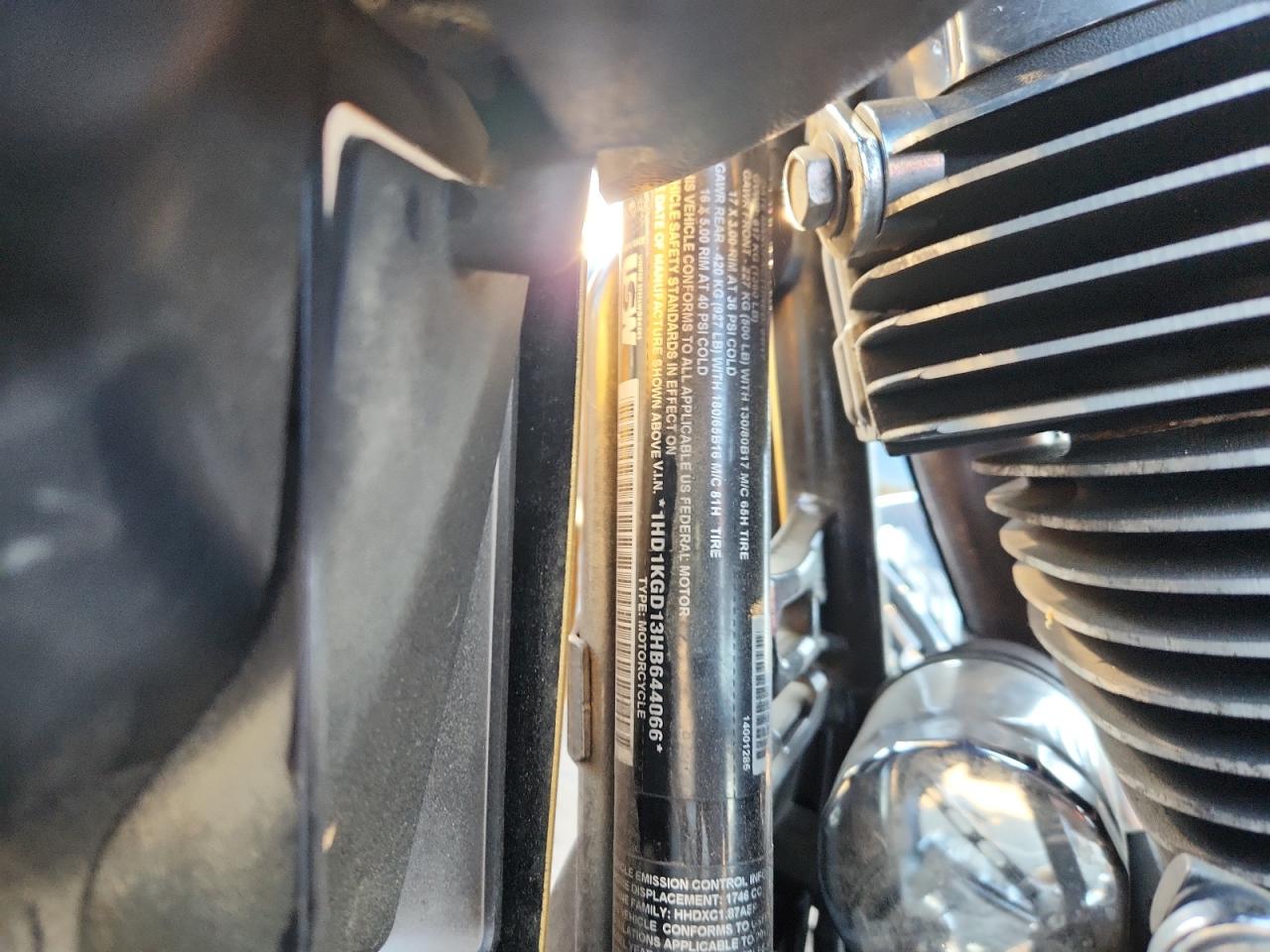 2017 Harley-Davidson Fltru VIN: 1HD1KGD13HB644066 Lot: 87364195