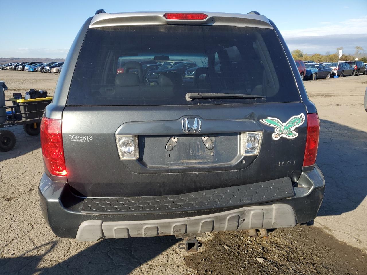 2004 Honda Pilot Exl VIN: 2HKYF18544H510738 Lot: 89633545