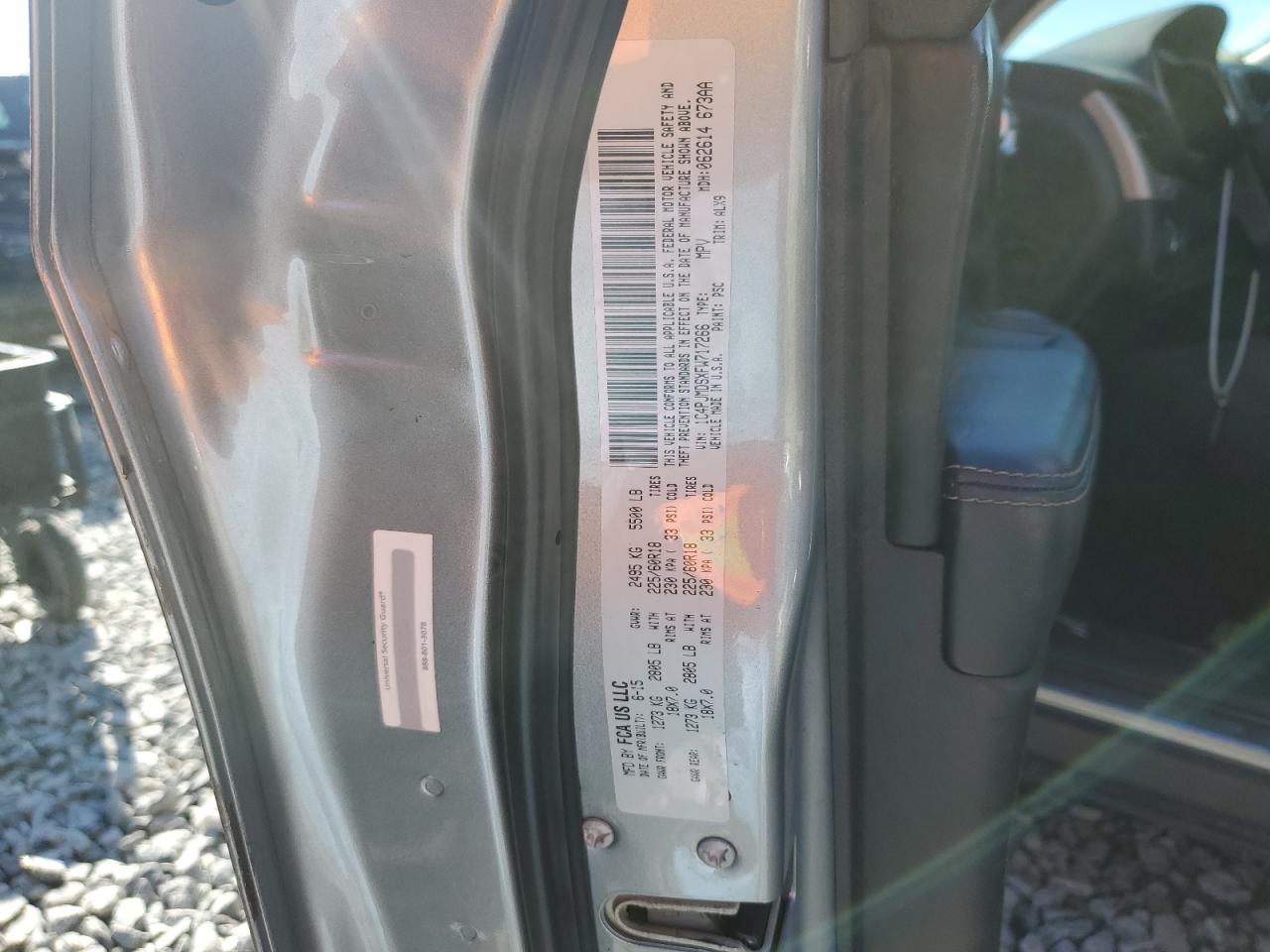 2015 Jeep Cherokee Limited VIN: 1C4PJMDSXFW717266 Lot: 89518525