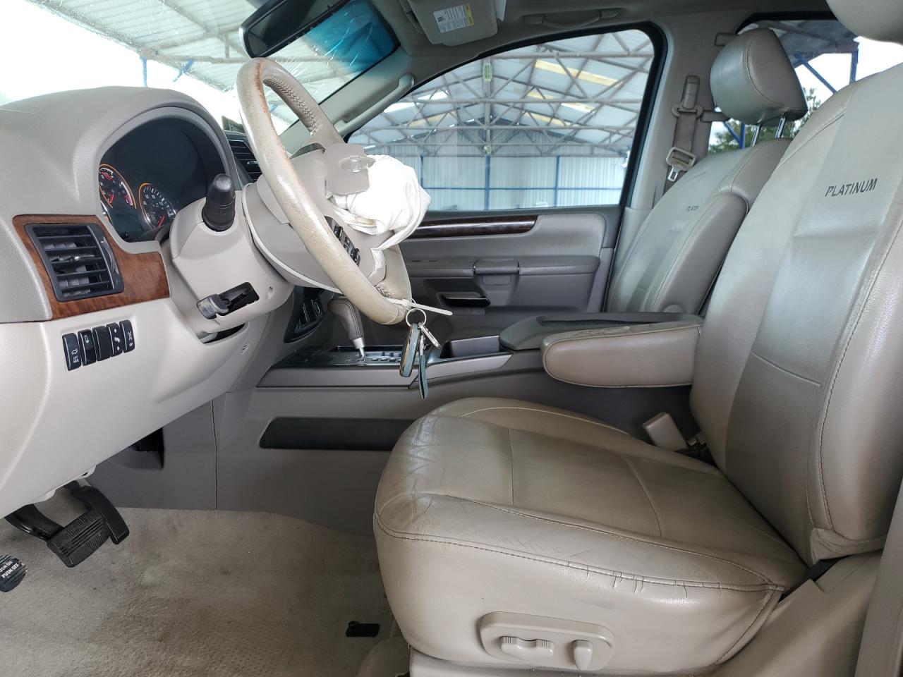 2010 Nissan Armada Platinum VIN: 5N1BA0NF5AN619664 Lot: 85263065