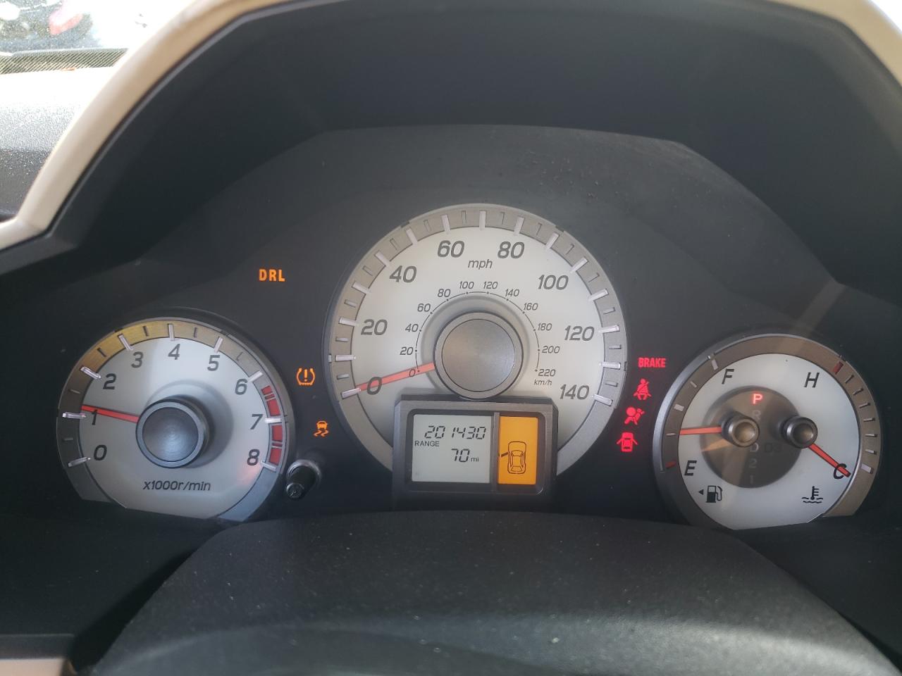 2012 Honda Pilot Lx VIN: 5FNYF4H23CB007531 Lot: 81660255