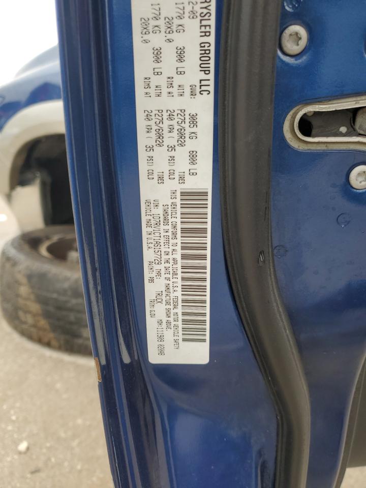 2010 Dodge Ram 1500 VIN: 1D7RV1CT1AS157729 Lot: 86293865