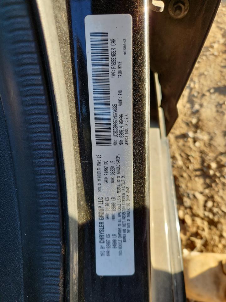 2013 Chrysler 200 Lx VIN: 1C3CCBAB6DN670665 Lot: 84551875