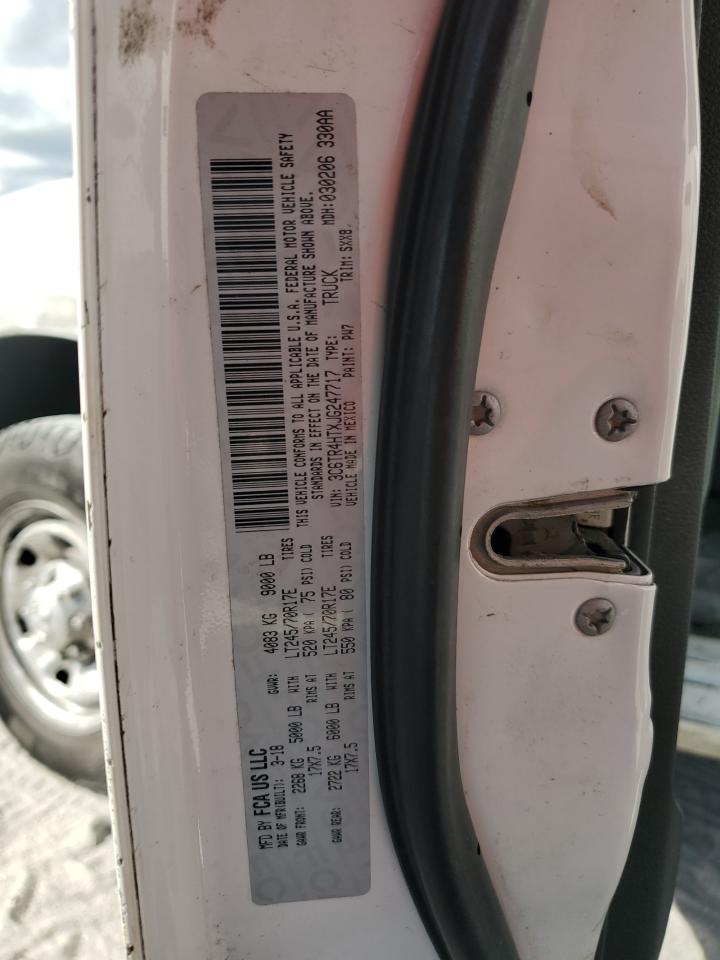 2018 Ram 2500 St VIN: 3C6TR4HTXJG247717 Lot: 89702595